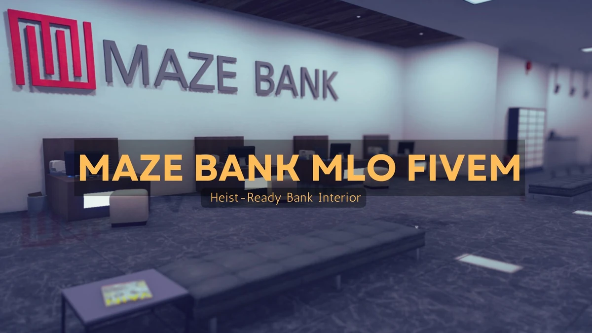 Maze Bank MLO FiveM | Heist-Ready Bank Interior